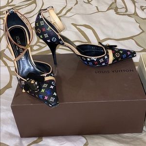 Louis Vuitton multicolour sandals